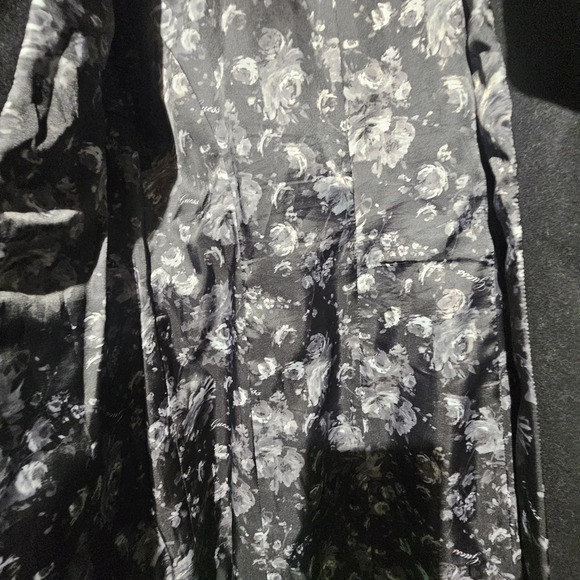 Guess Jacket Wool Peacoat  Double-Breasted Mediun PTP 19 EUC - Picture 3 of 5